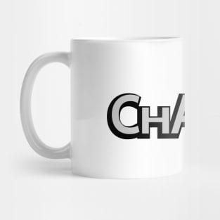 Change changing typographic logo design Mug